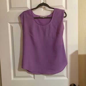 lilac purple blouse